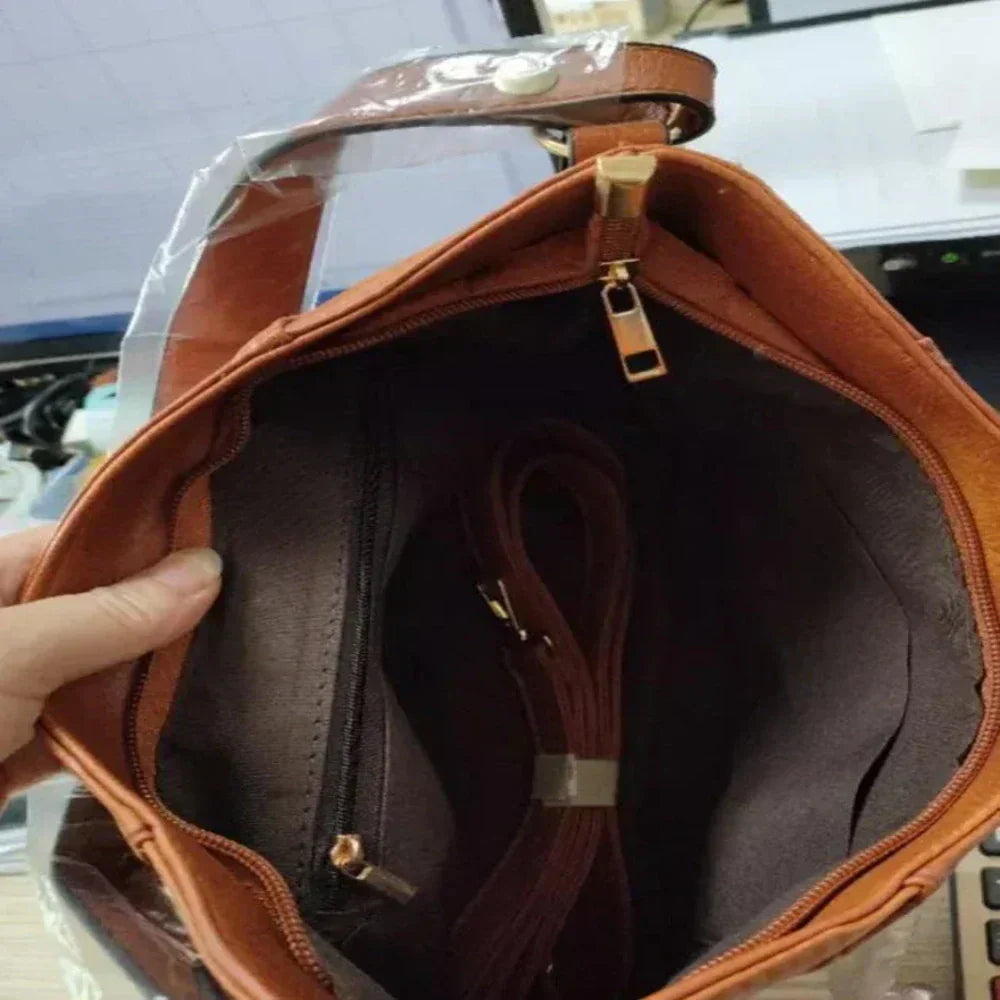 Georgia | Vintage Schultertasche der zeitlosen Eleganz
