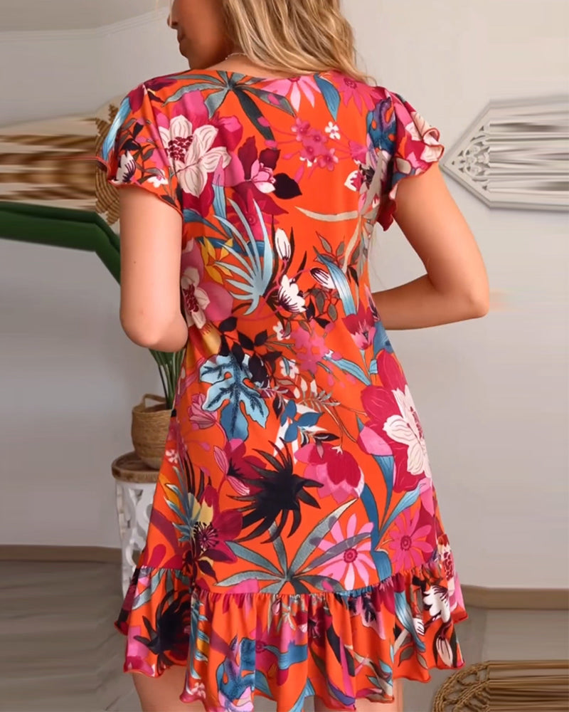 Coraline™ – Florales Kleid für mühelose Eleganz