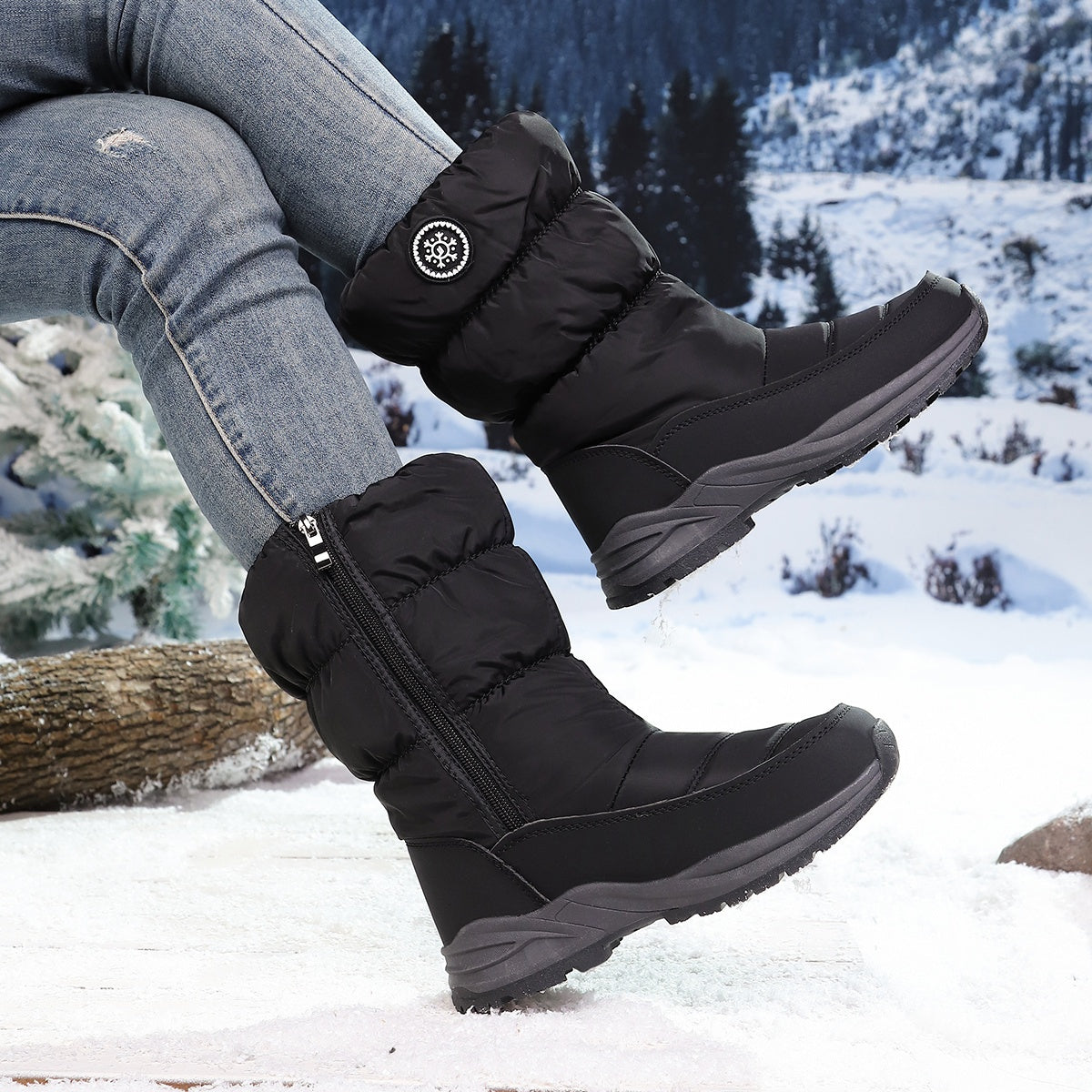 Eira™ – Warme wasserdichte Winterstiefel