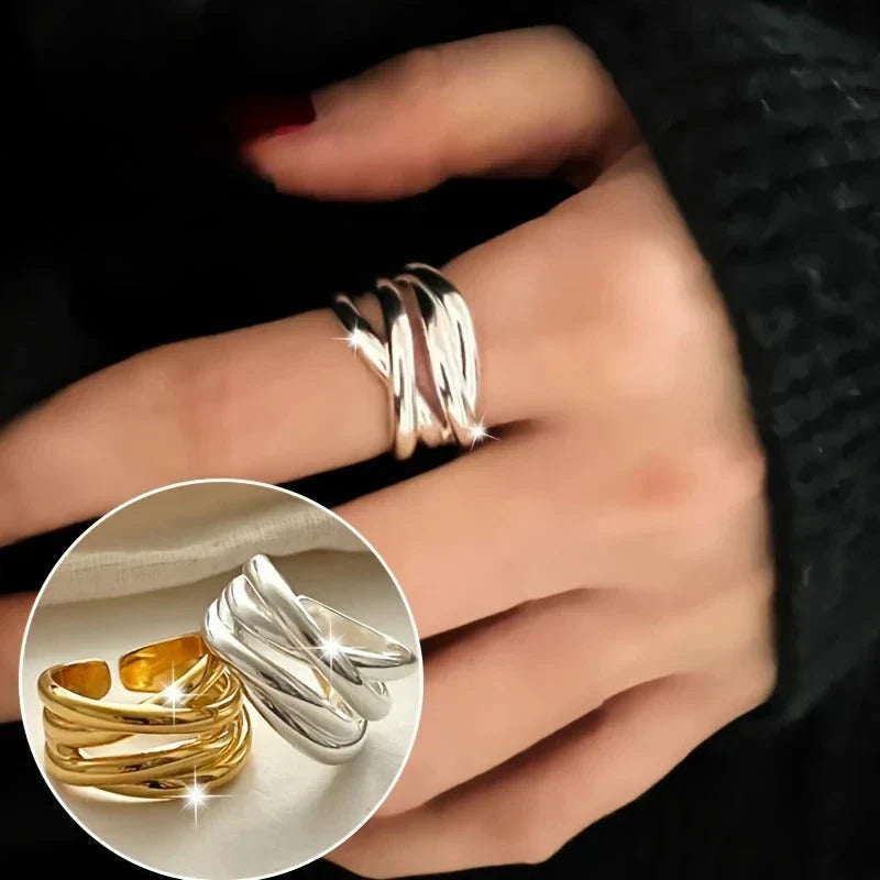 Zeitloser Goldring | Zäme gäge Brustchrebs (1+1 GRATIS)