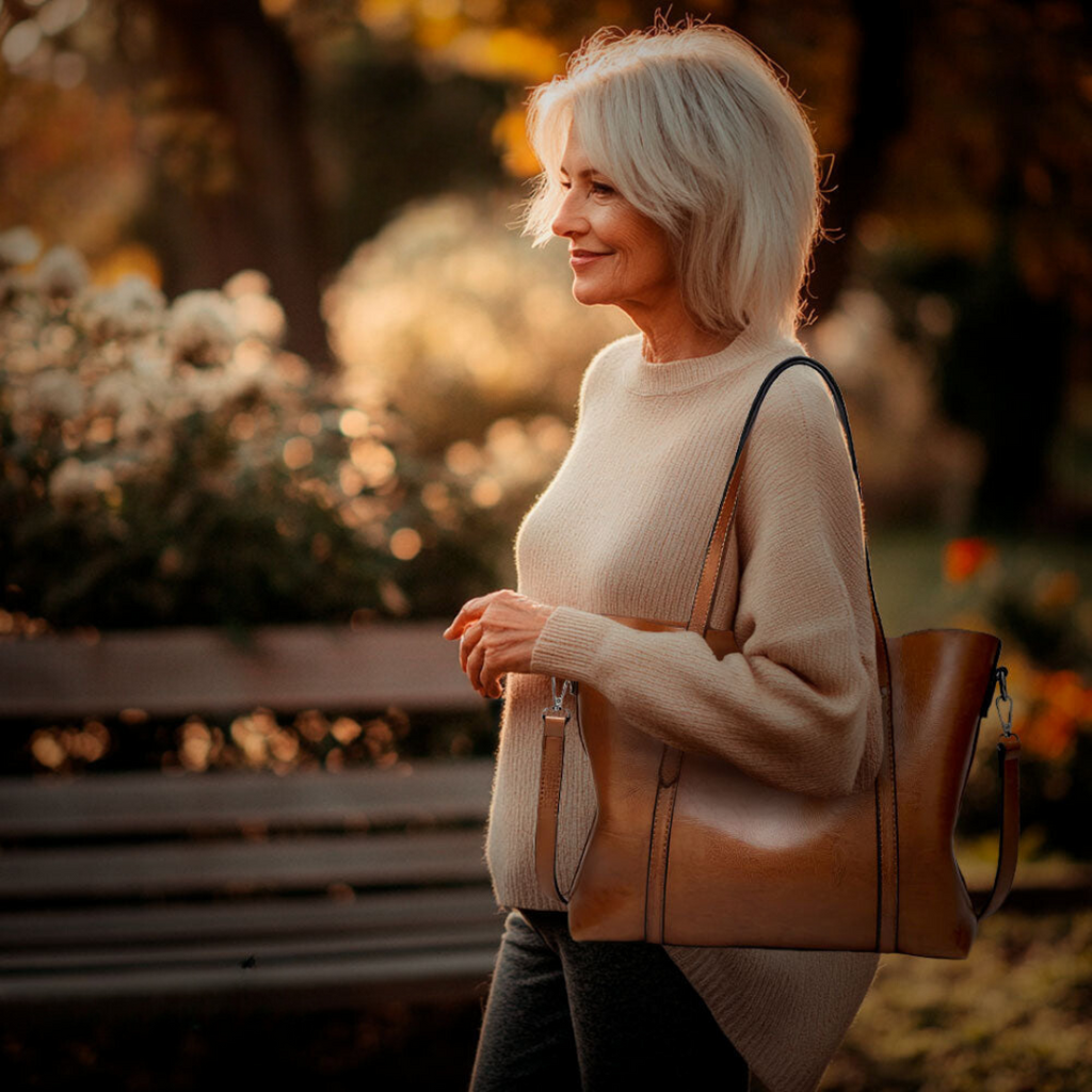 Anna | Elegante klassische Luxus-Handtasche