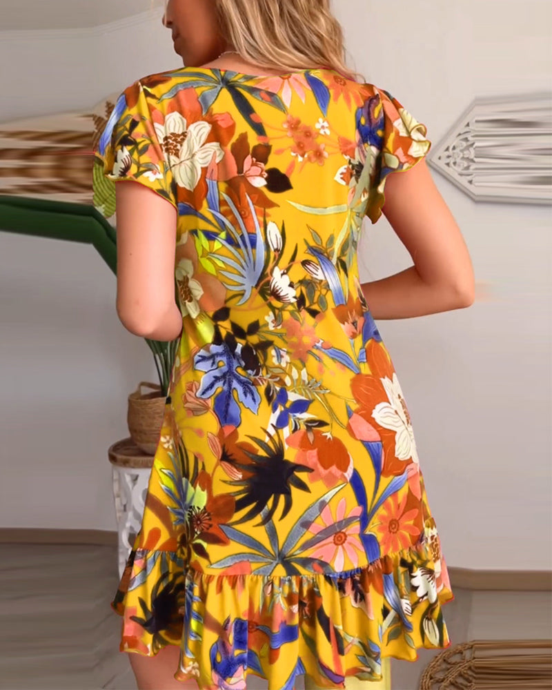 Coraline™ – Florales Kleid für mühelose Eleganz