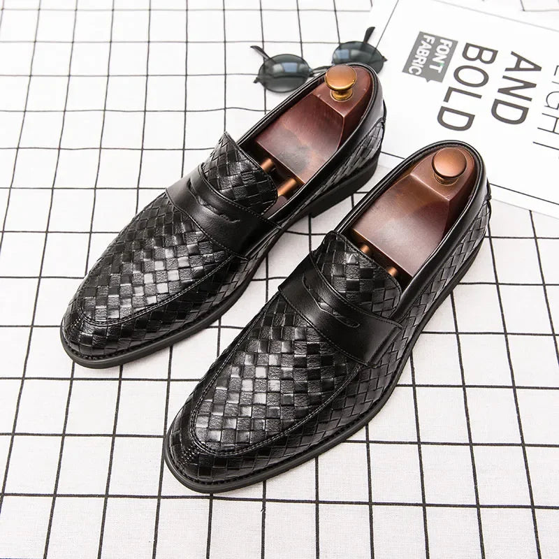 Elegant Woven Loafers