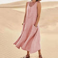 Liesel | Ärmelloses Kleid mit Taschen