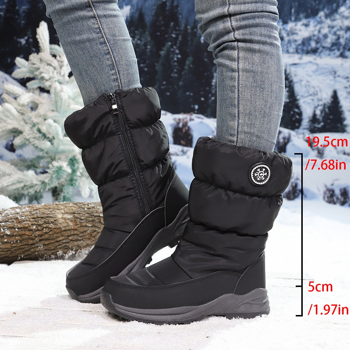 Eira™ – Warme wasserdichte Winterstiefel