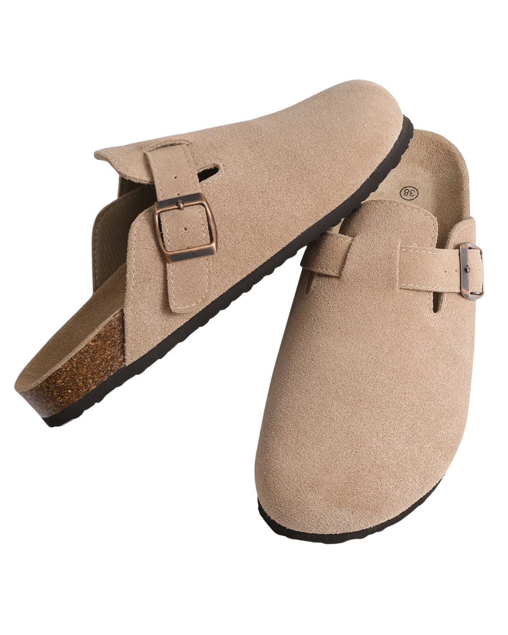 Oxford Suede Clogs
