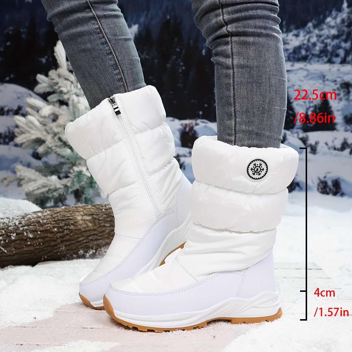 Eira™ – Warme wasserdichte Winterstiefel