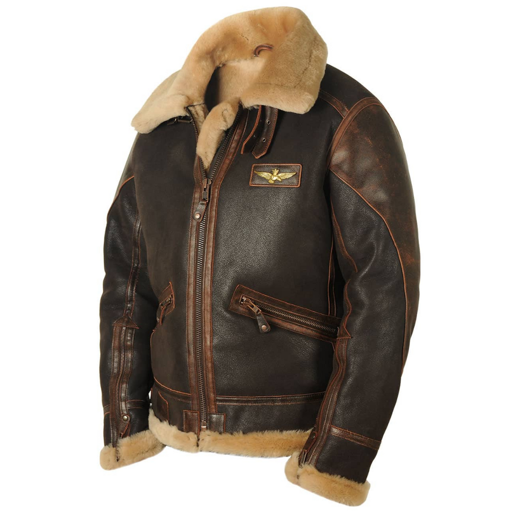 Manny™ | Stilvolle Pilotenjacke für Herren