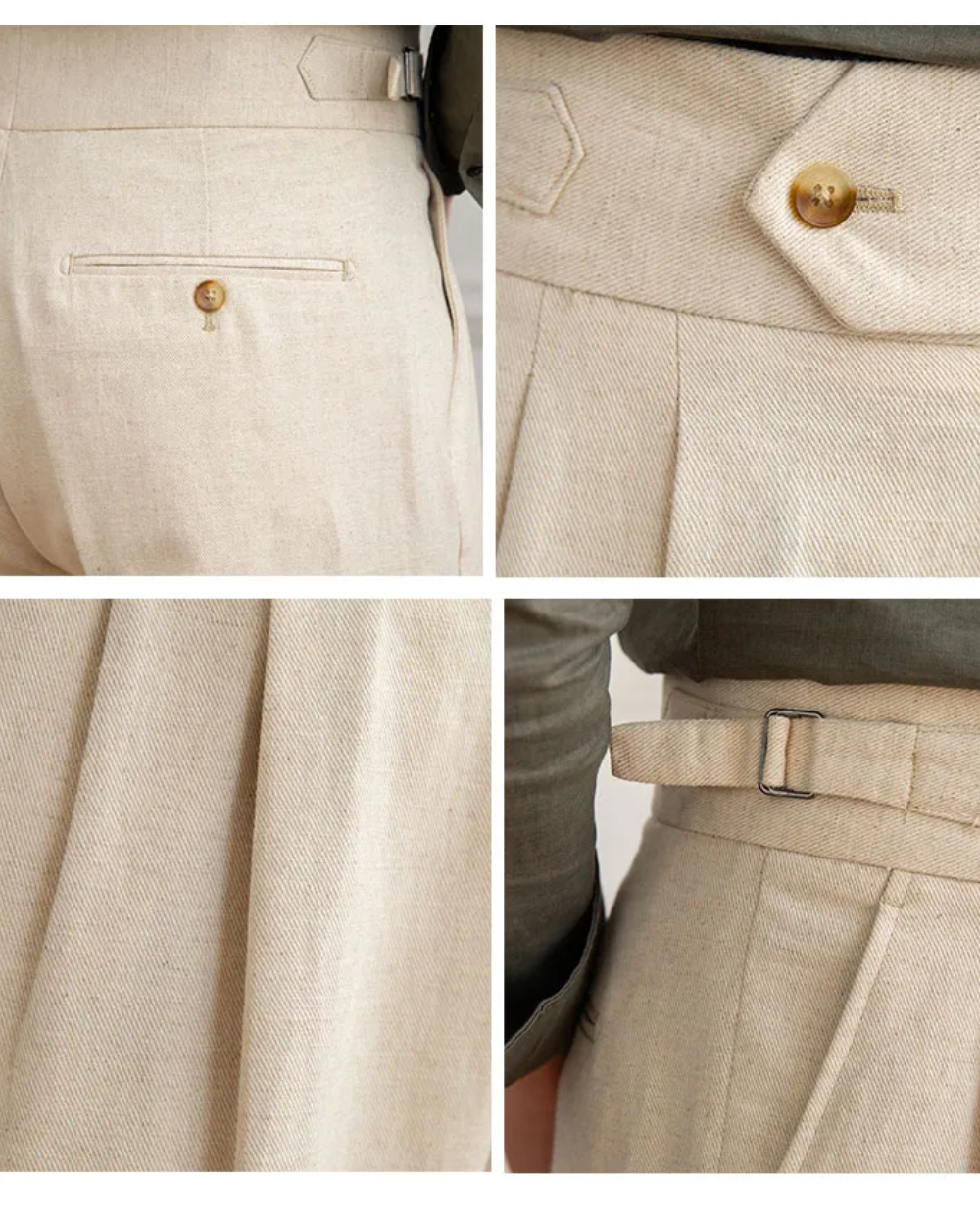 Elias – Elegante Leinenhose für Bali