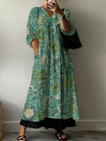 Elegantes Kleid mit Blumendruck Paula