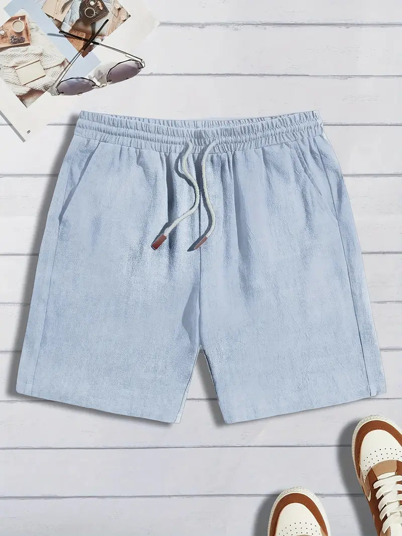 Maximilian – Elegante Leinen-Shorts für Herren