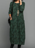 Cassie | Lässiges Rundhals-Winterkleid