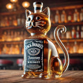 Flasche Whisky - Katze Edition