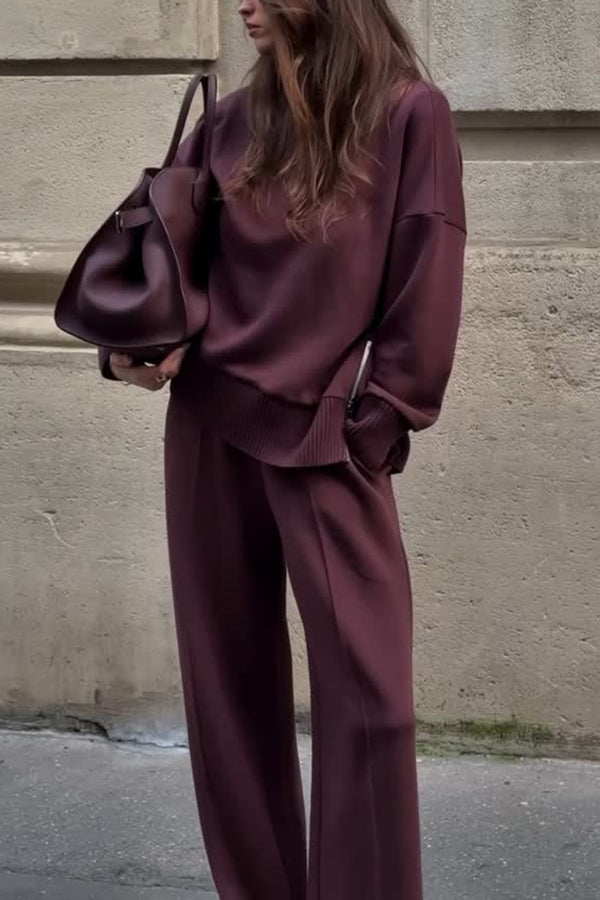 Valeria – Luxus-Strick-Ensemble Valeria