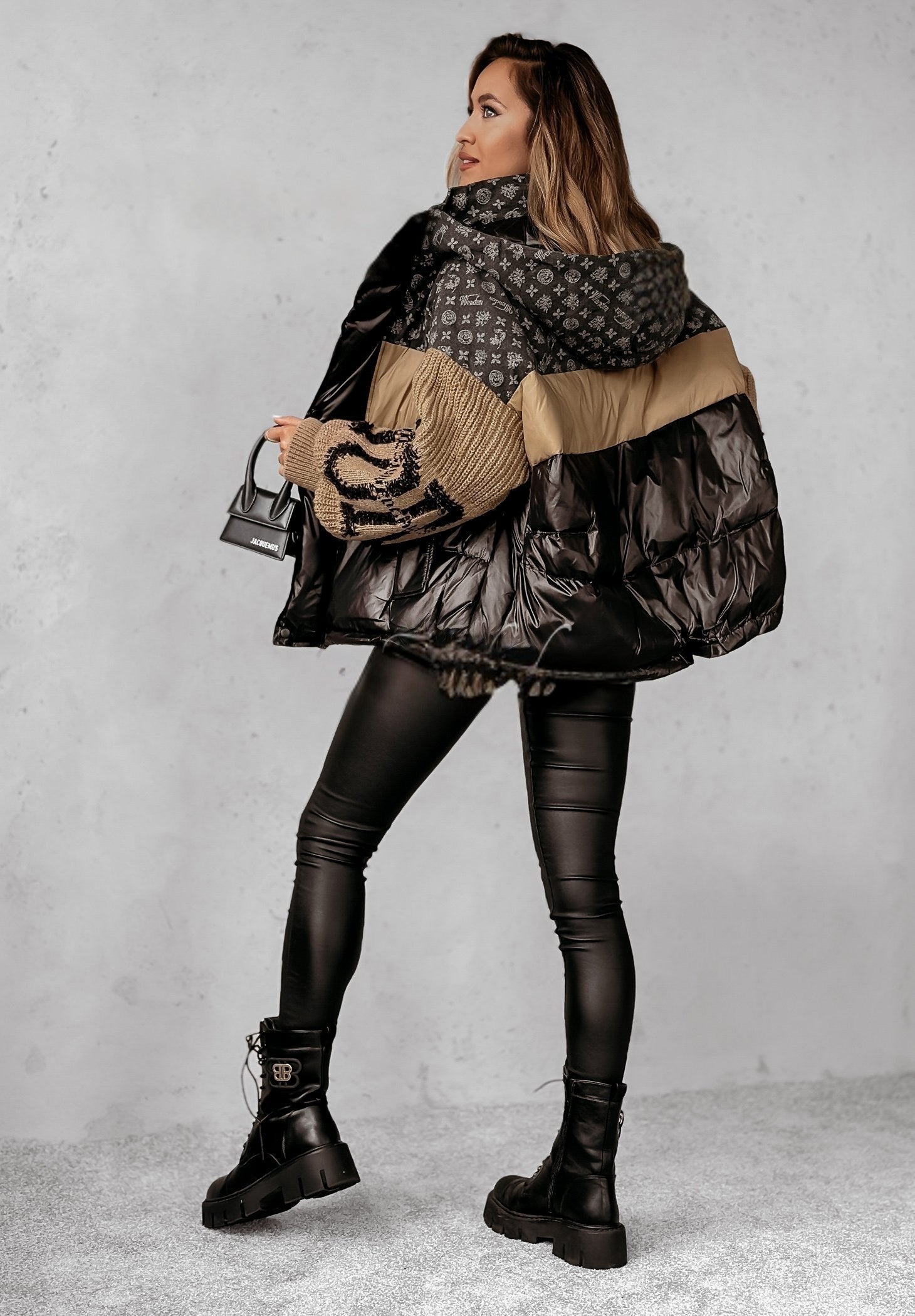 Mayce™ | Patchwork-Pufferjacke