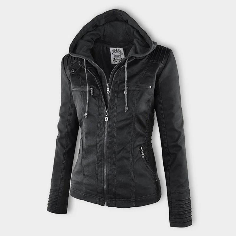 Kayla I Lederjacke