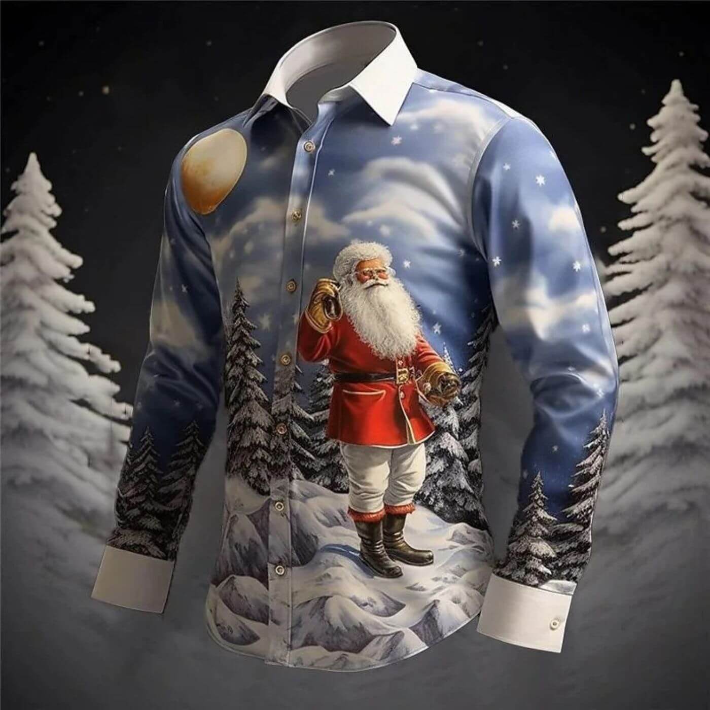 Claus™ – Komfroti Weihnachtshämd vom Feinste