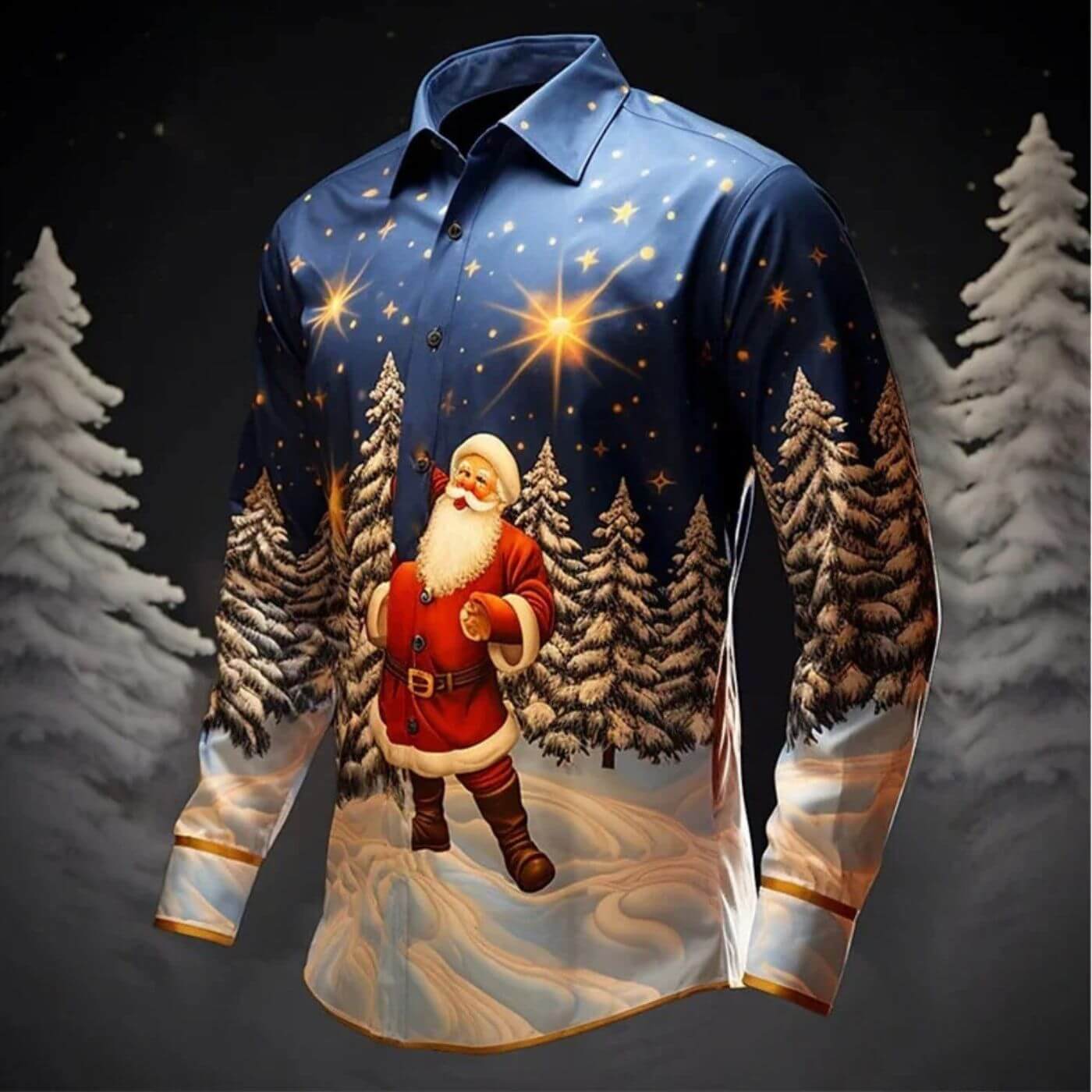 Claus™ – Komfroti Weihnachtshämd vom Feinste