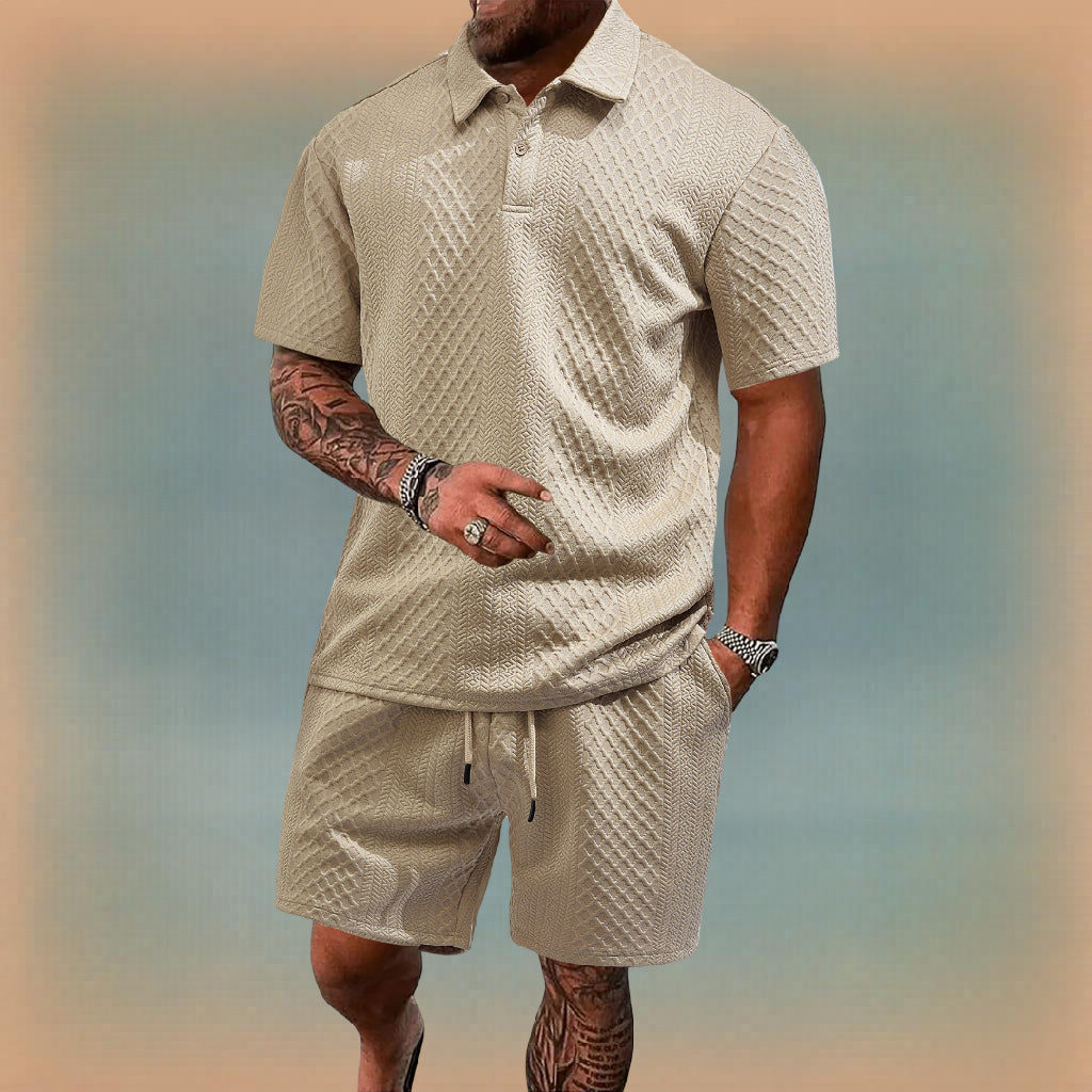 Florian – Sommer Set mit Rautenstruktur