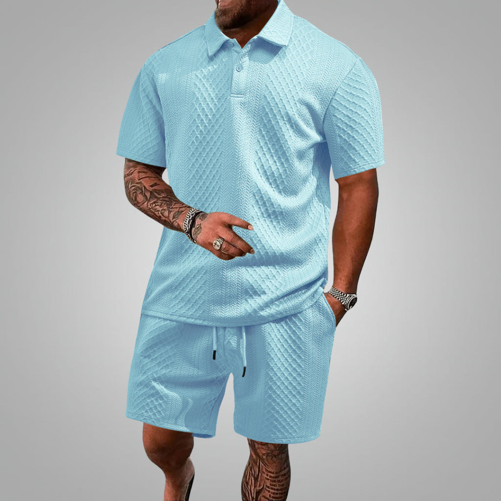 Florian – Sommer Set mit Rautenstruktur
