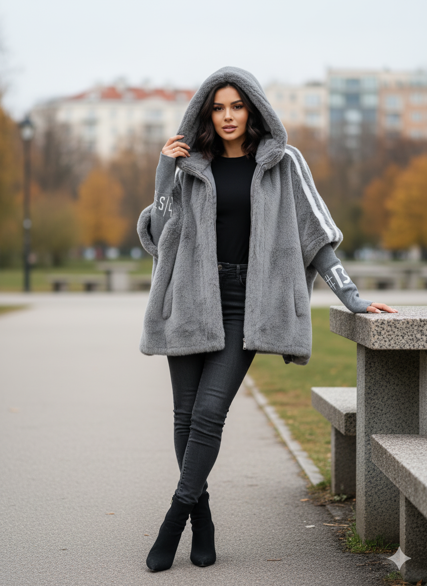 Janette™ – Eleganter Winterpelzmantel