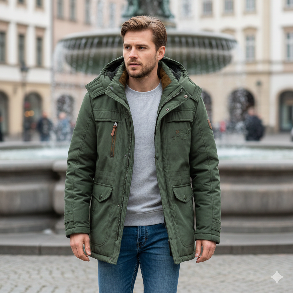 MARSTON | Thermischer Wintermantel