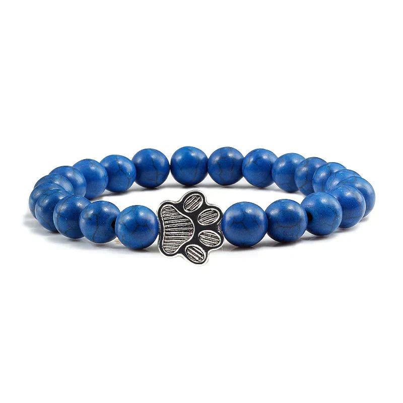 Armband mit perlenbesetzten Pfoten