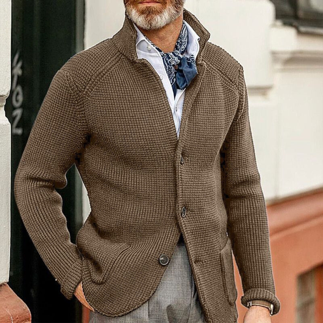 Raphael™ – Zeitloser Cardigan für Herren