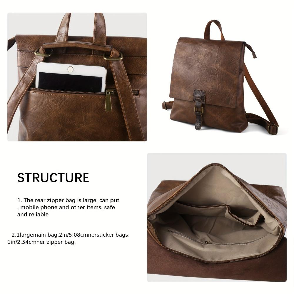 Harper | Multifunktionaler Retro-Rucksack