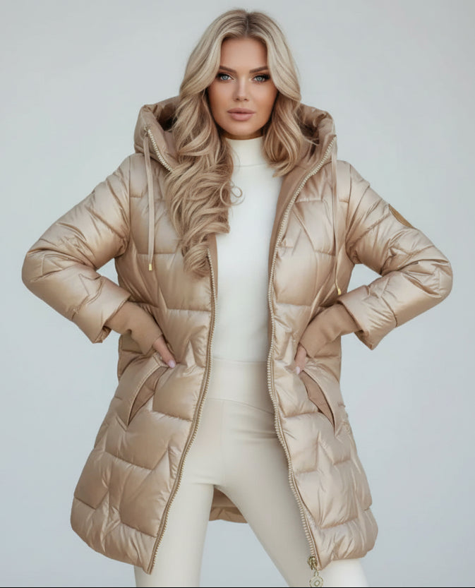 Cristelle™ | Leichter Steppmantel mit Kapuze