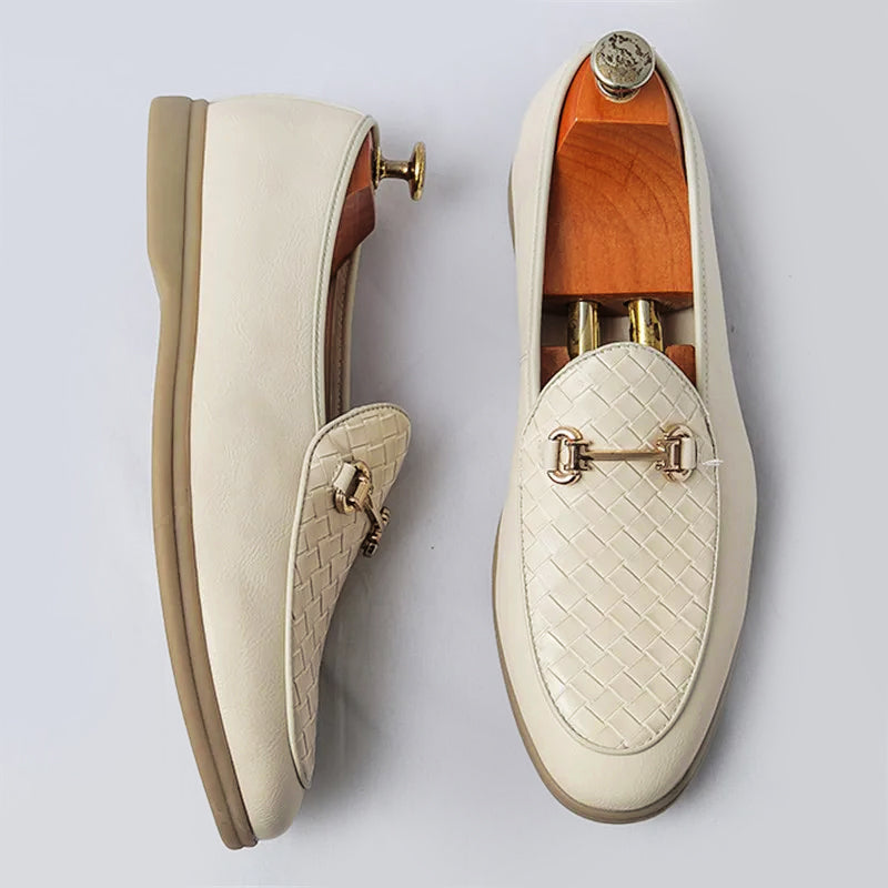 Chic Leather Men's Loafers