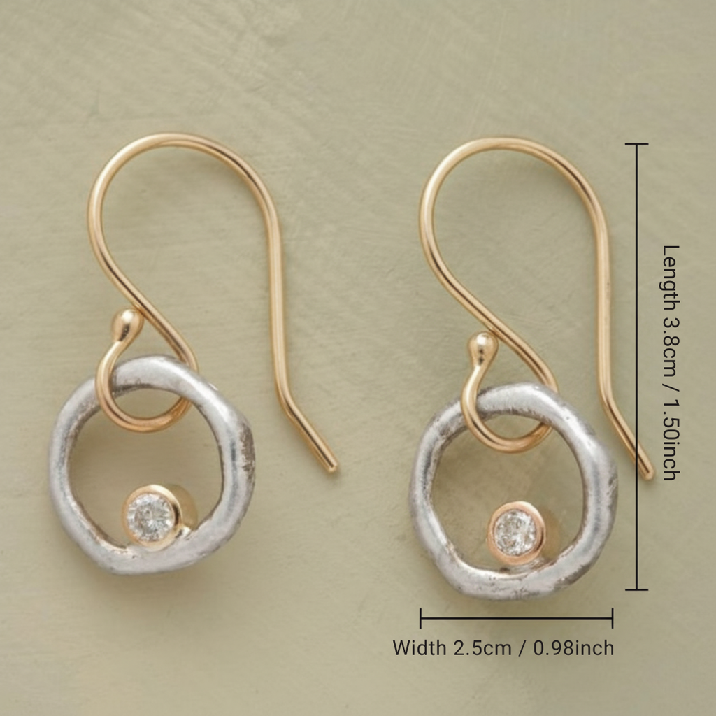Laura Vintage Zirkonia-Ohrringe