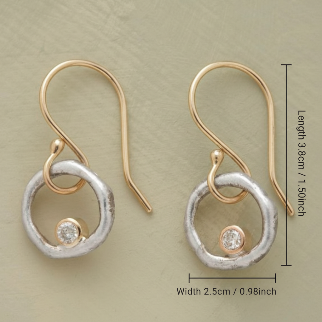 Laura Vintage Zirkonia-Ohrringe