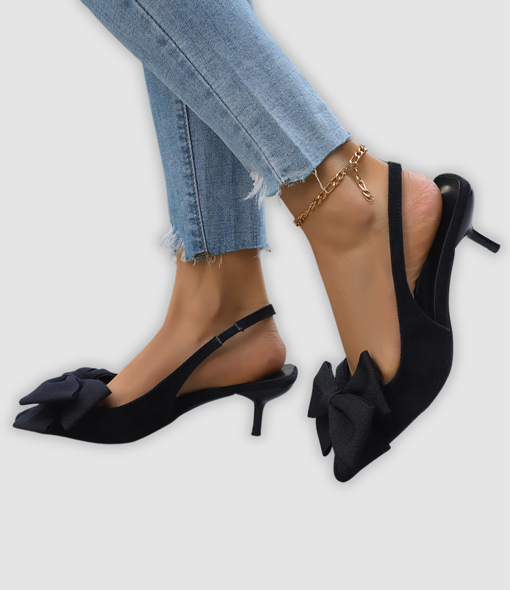 Nira - Elegante Stiletto-Sandalen mit Schleife