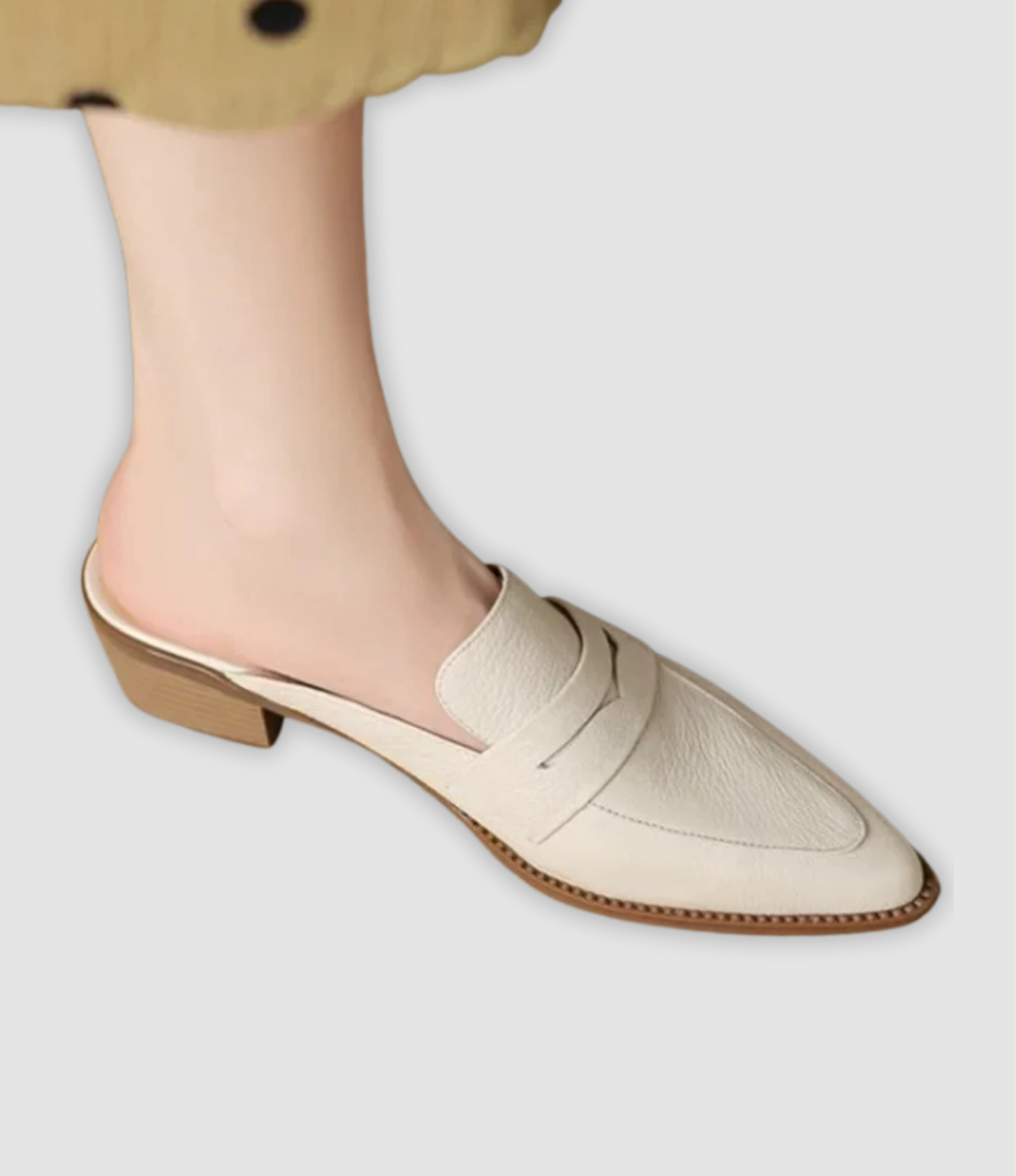 Mira - Ledersandalen mit Chunky-Heel