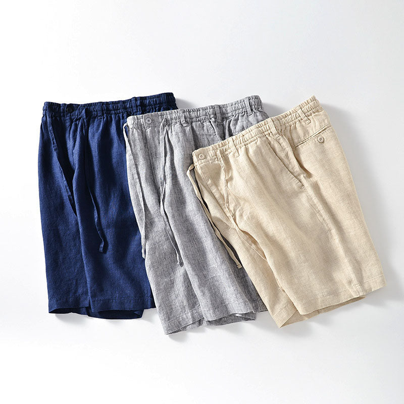 Felix – Elegante Leinen-Shorts für Herren