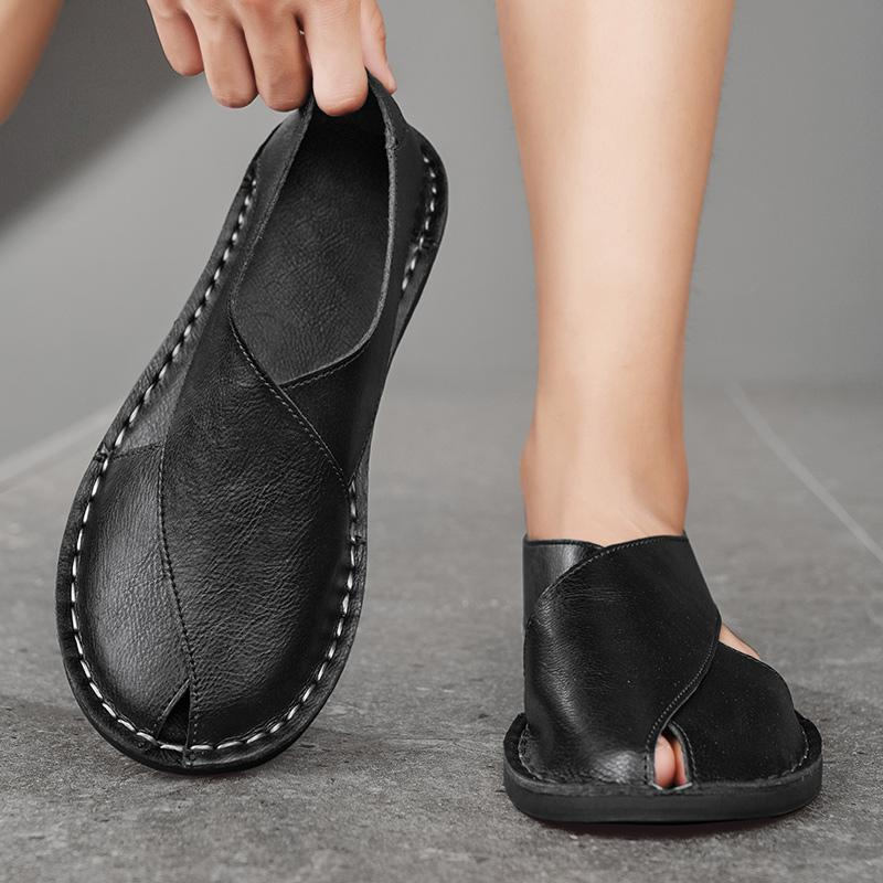 Hochwertige Ledersandalen