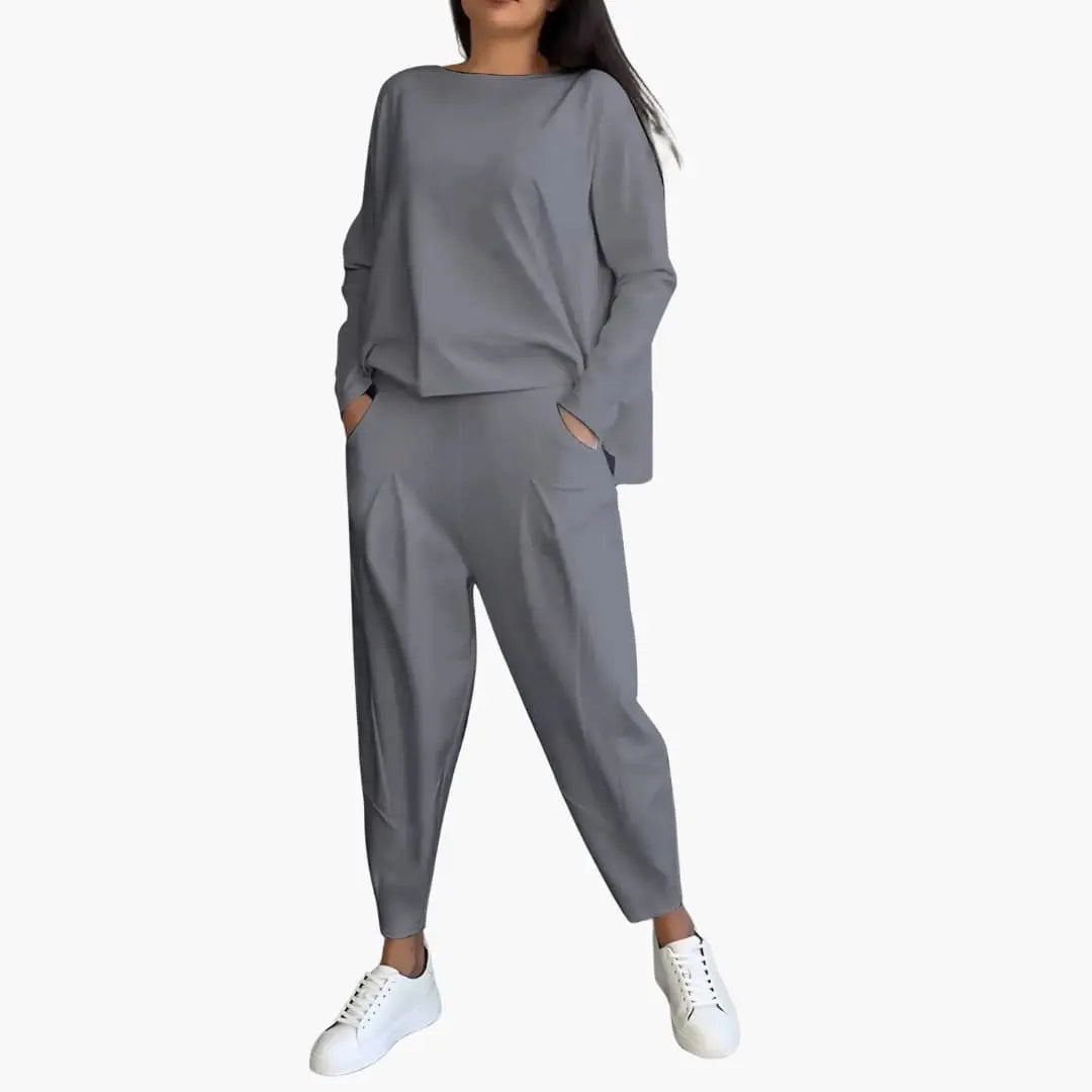 Thea | Zweiteiliges Set mit Rundhals