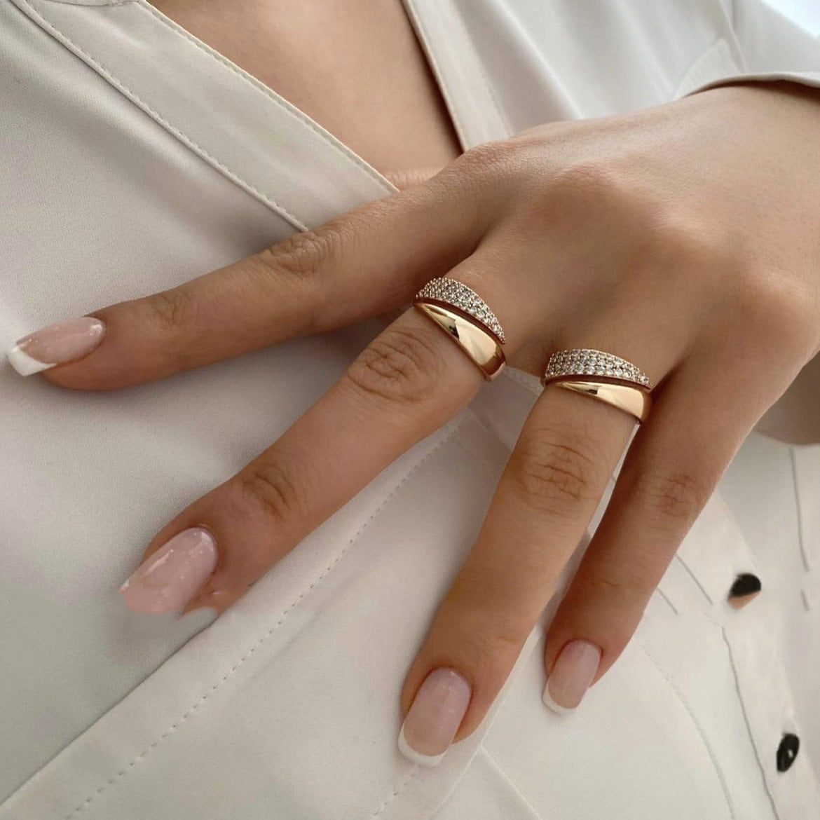 Eleganz Haven Ring | Sammen mod Brystkræft (1+1 GRATIS)