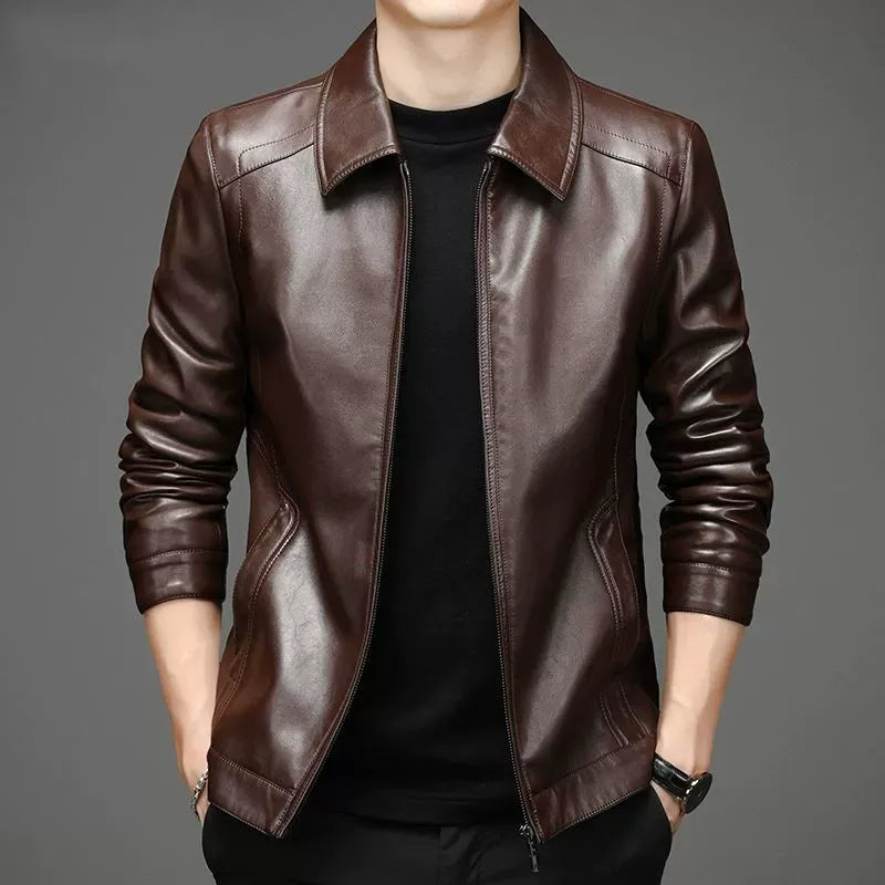 Florian-James® | Lässige Lederjacke
