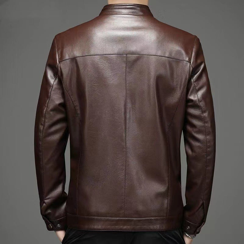 Florian-James® | Lässige Lederjacke