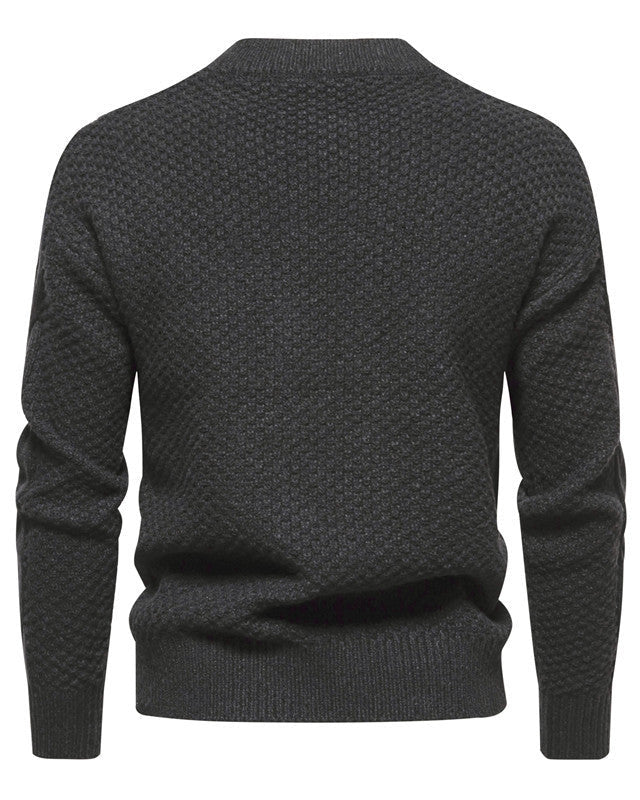 Kalisto – Lässiger Strickpullover mit Langarm