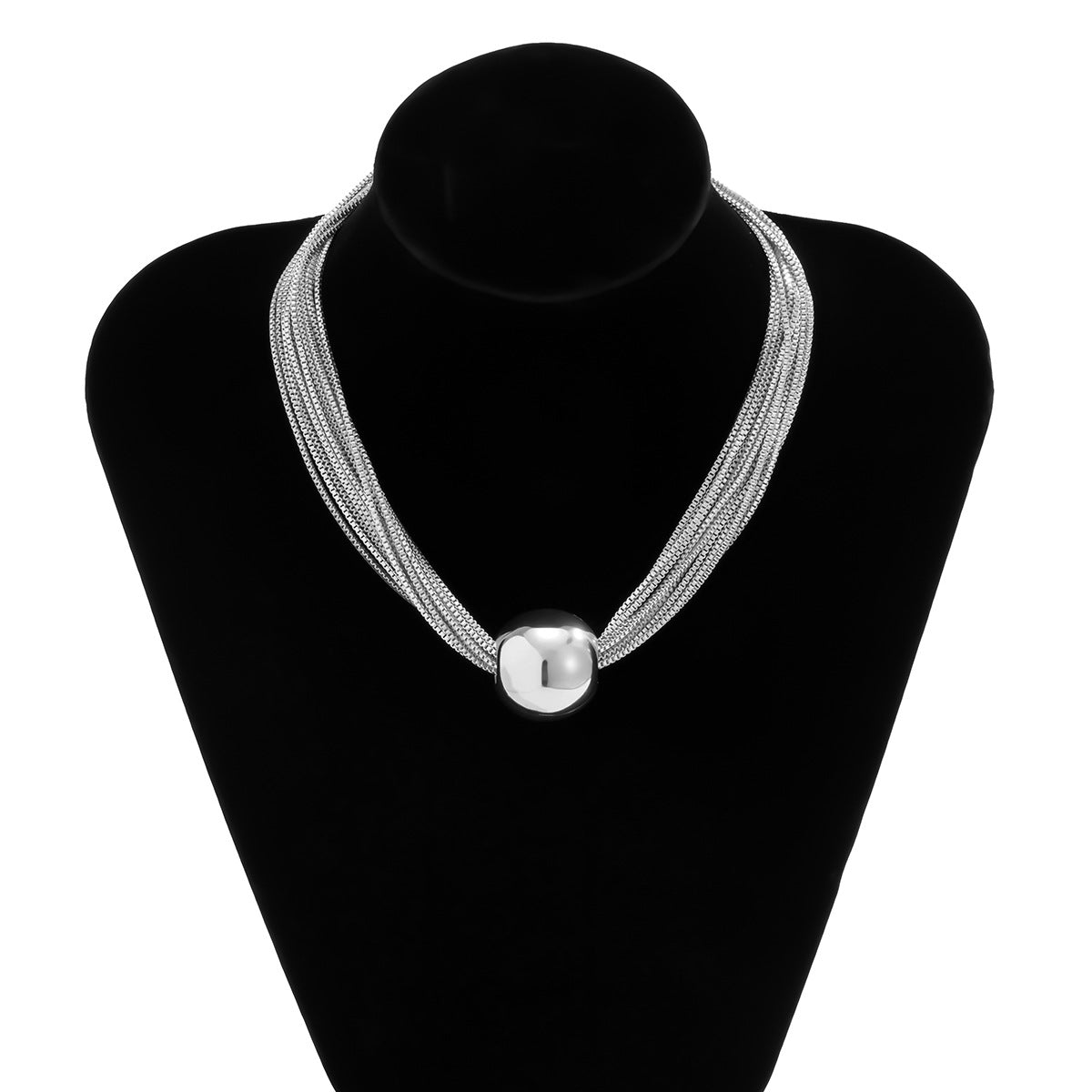 Casey | Luxuriöse Kugel-Halskette & Armband (1+1 GRATIS)