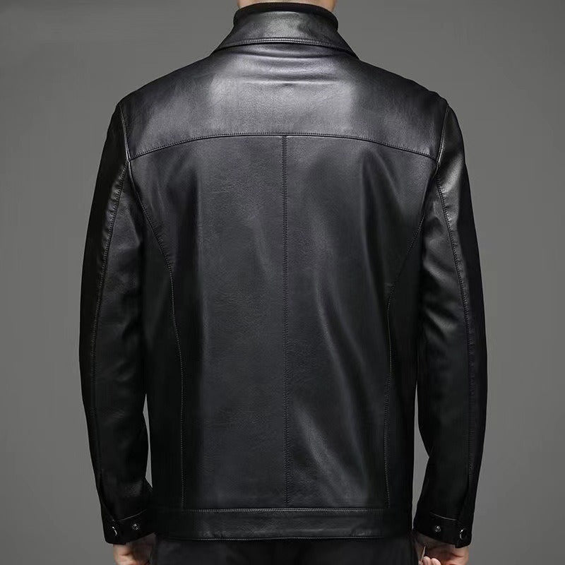 Florian-James® | Lässige Lederjacke