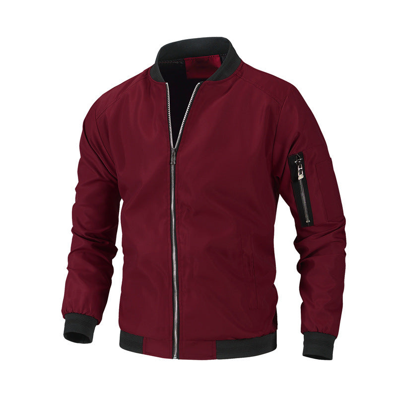 Dorian – Klassische Bomberjacke mit Reissverschluss