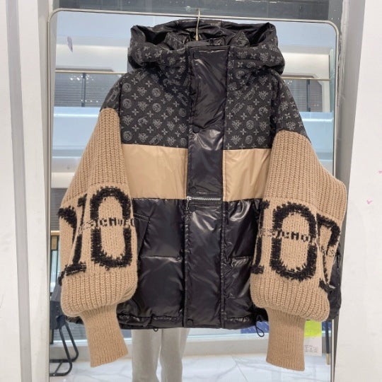 Mayce™ | Patchwork-Pufferjacke