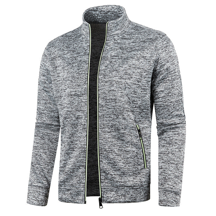 Kasper™ – Klassische Strickjacke mit Reissverschluss