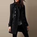 Renate™ - Eleganter Wintermantel aus Wolle