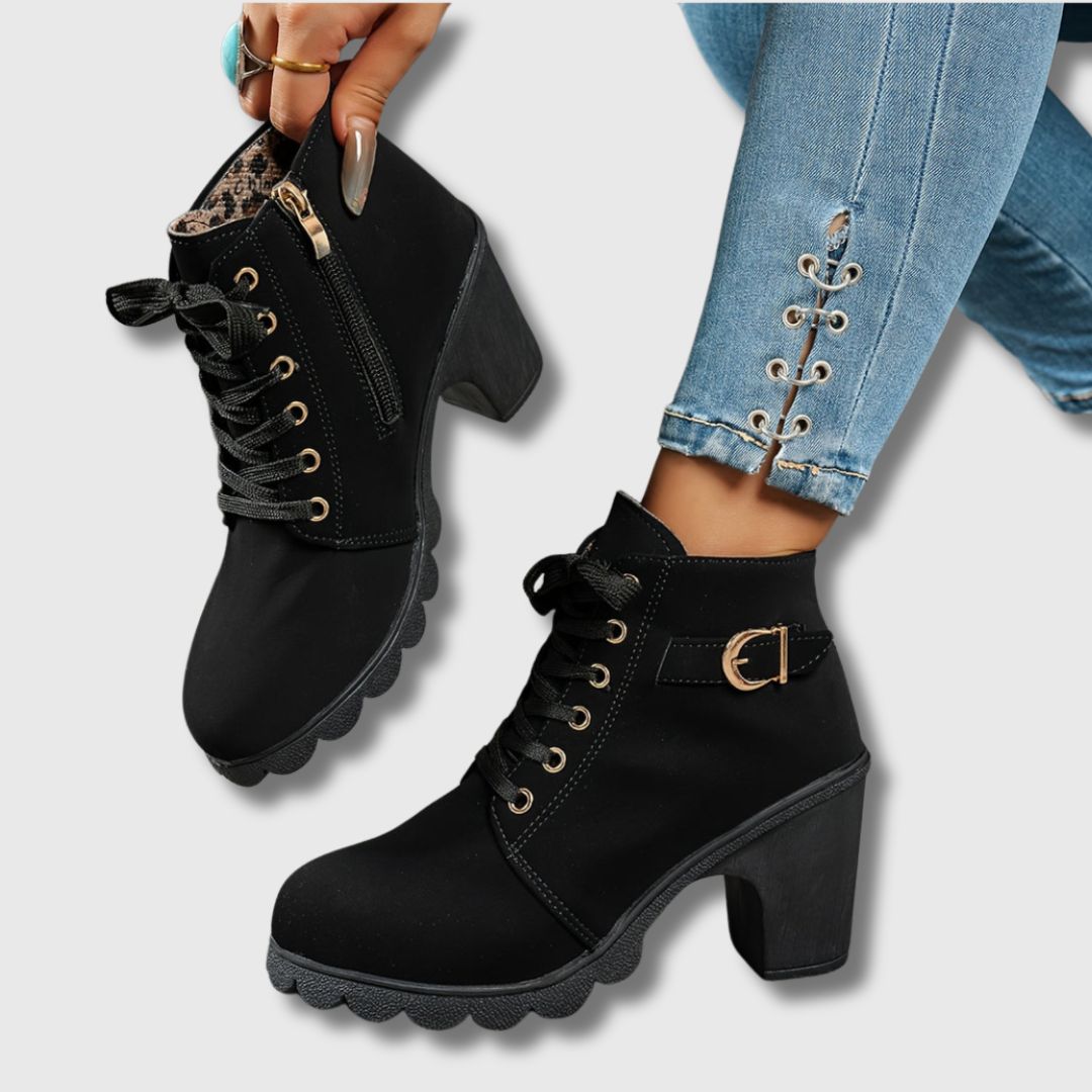 Melina – Casual Stiefeletten mit Absatz