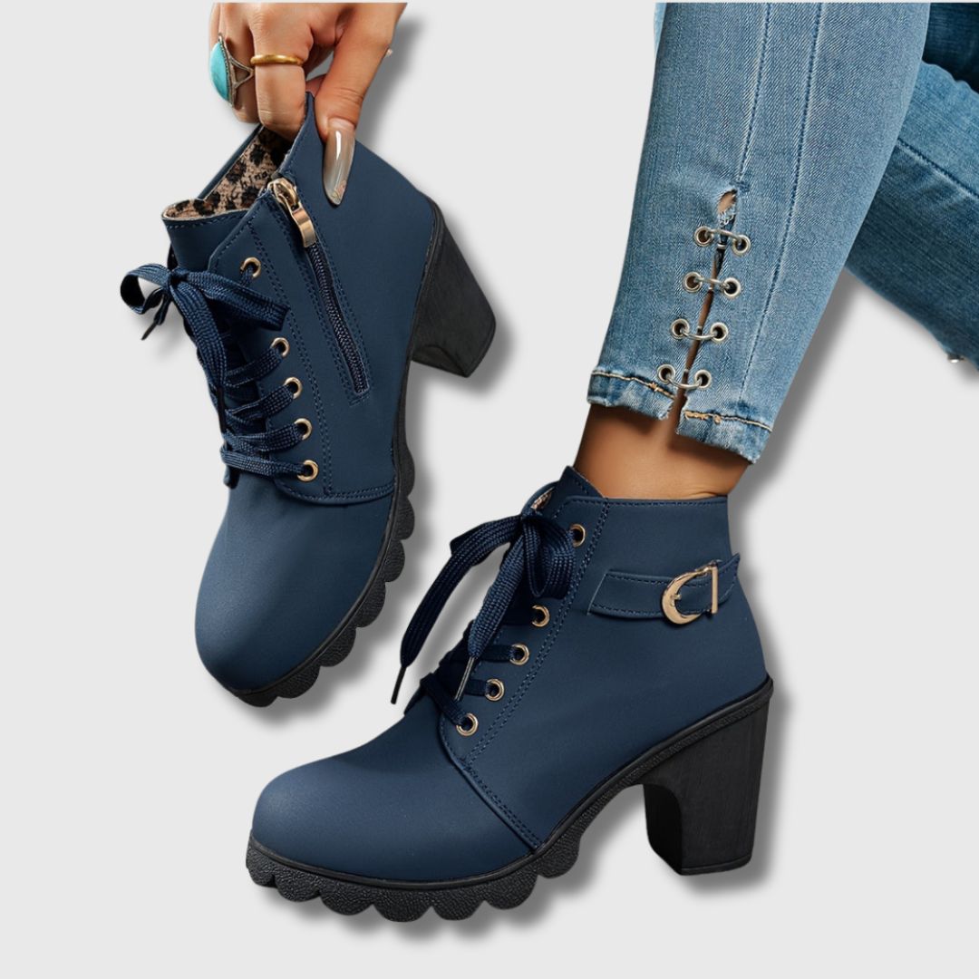 Melina – Casual Stiefeletten mit Absatz